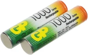 Аккумулятор GP 100AAAHC AAA NiMH 1000mAh 2шт - фото 6