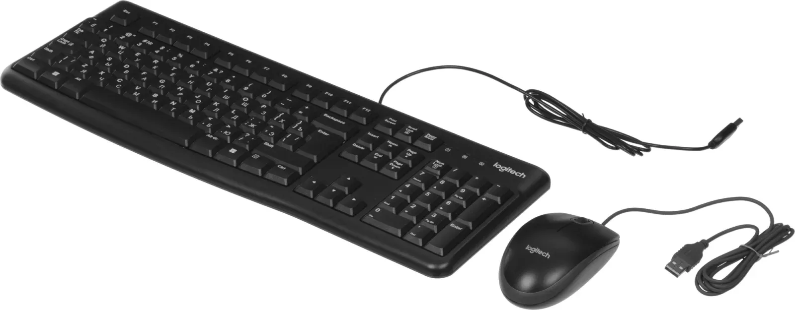 Комплекты клавиатура+мышь LOGITECH MK120 - фото 2