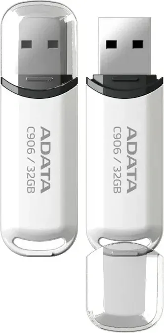 Флеш Диск A-Data 32Gb Classic C906 AC906-32G-RWH USB2.0 белый, 32 ГБ - фото 3