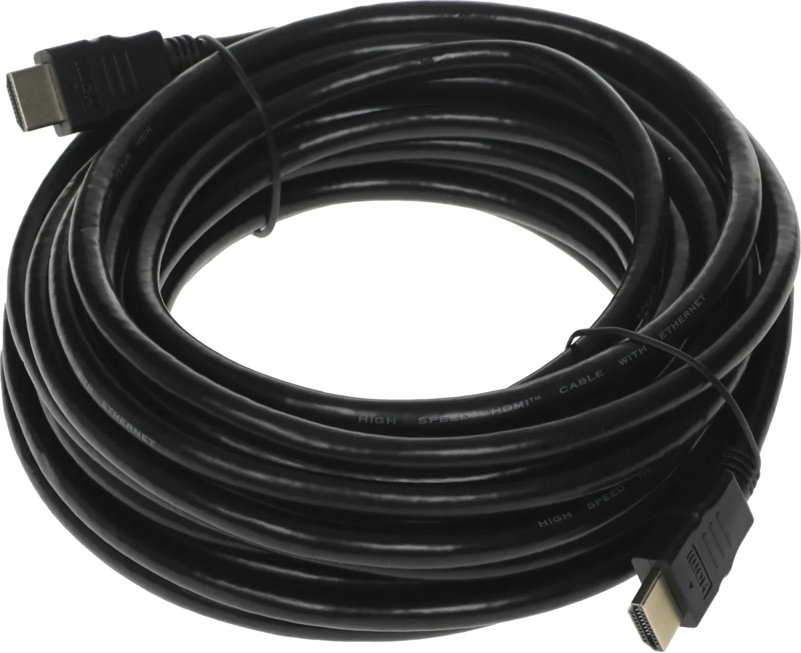 Кабель аудио-видео HDMI m/HDMI m 10м. черный - фото 2