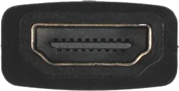 Адаптер аудио-видео HDMI f/HDMI f черный - фото 7