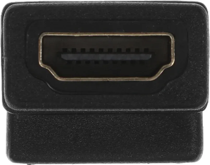 Адаптер аудио-видео HDMI f/HDMI f черный - фото 3