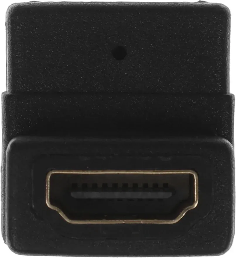Адаптер аудио-видео HDMI f/HDMI f черный - фото 4