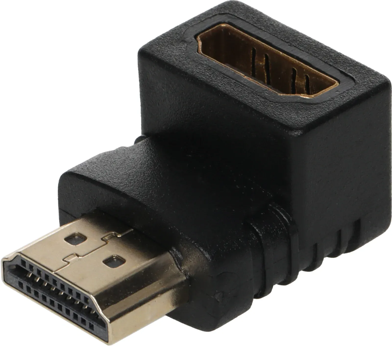 Адаптер аудио-видео 90 Deg HDMI m/HDMI f 1зв - фото 2
