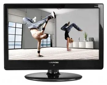 Телевизор ЖК Hyundai 23.6 H-LCD2400 черный/FULL HD RUS - фото 2