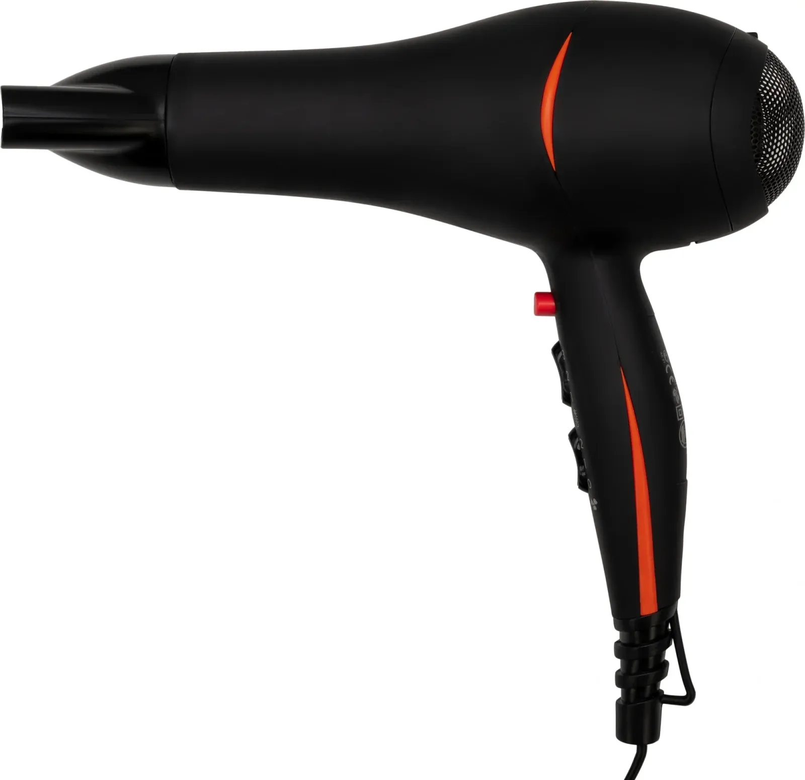 Фен Polaris PHD2038Ti 2000Вт черный/красный PHD 2038TI - фото 2