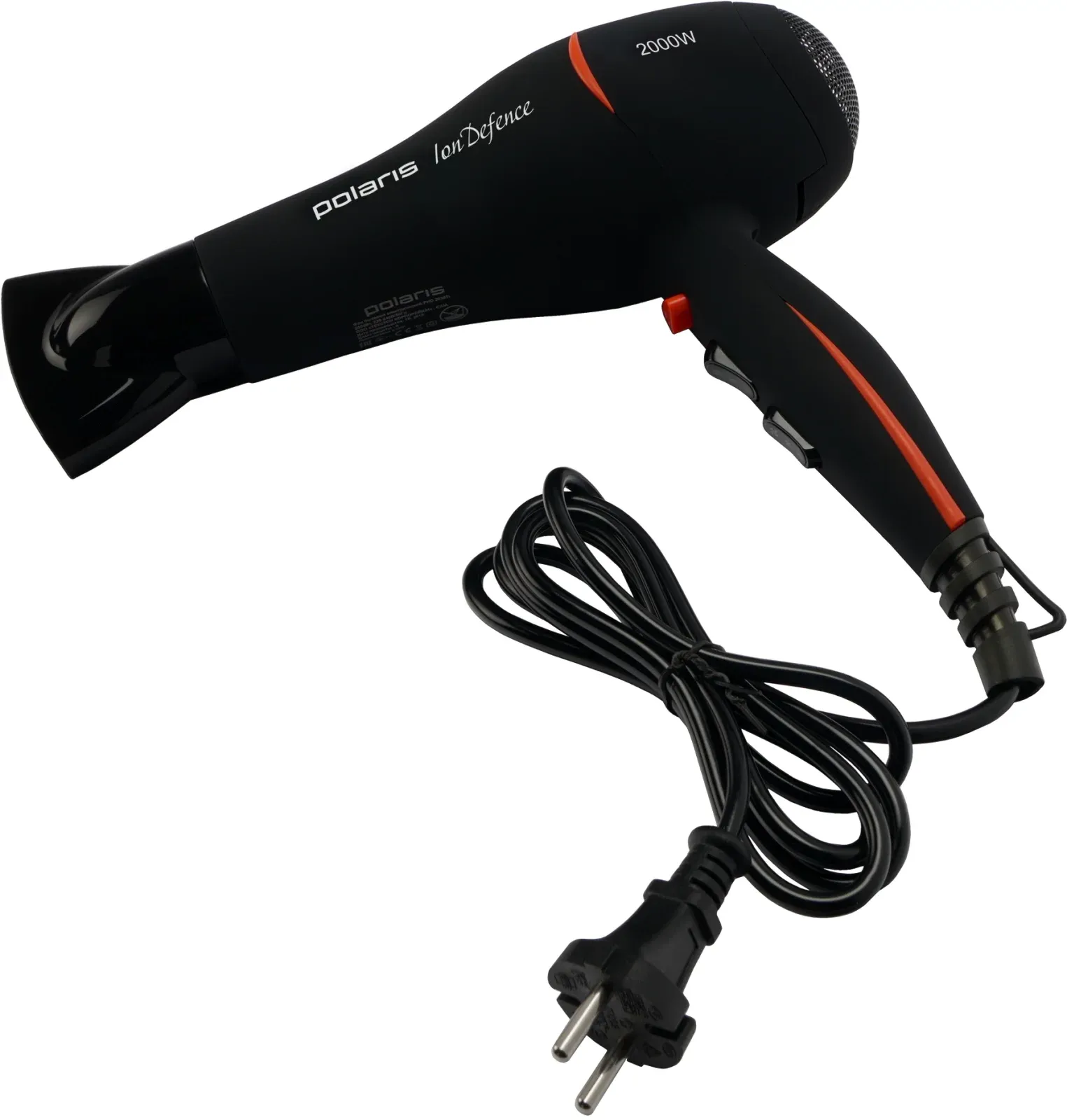Фен Polaris PHD2038Ti 2000Вт черный/красный PHD 2038TI - фото 7