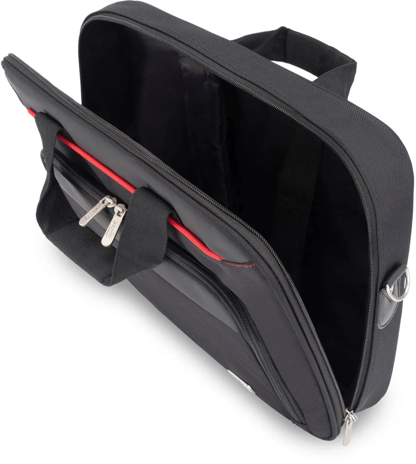 Сумка для ноутбука 15.6 PC Pet PCP-A9015BK черный/красный нейлон - фото 8
