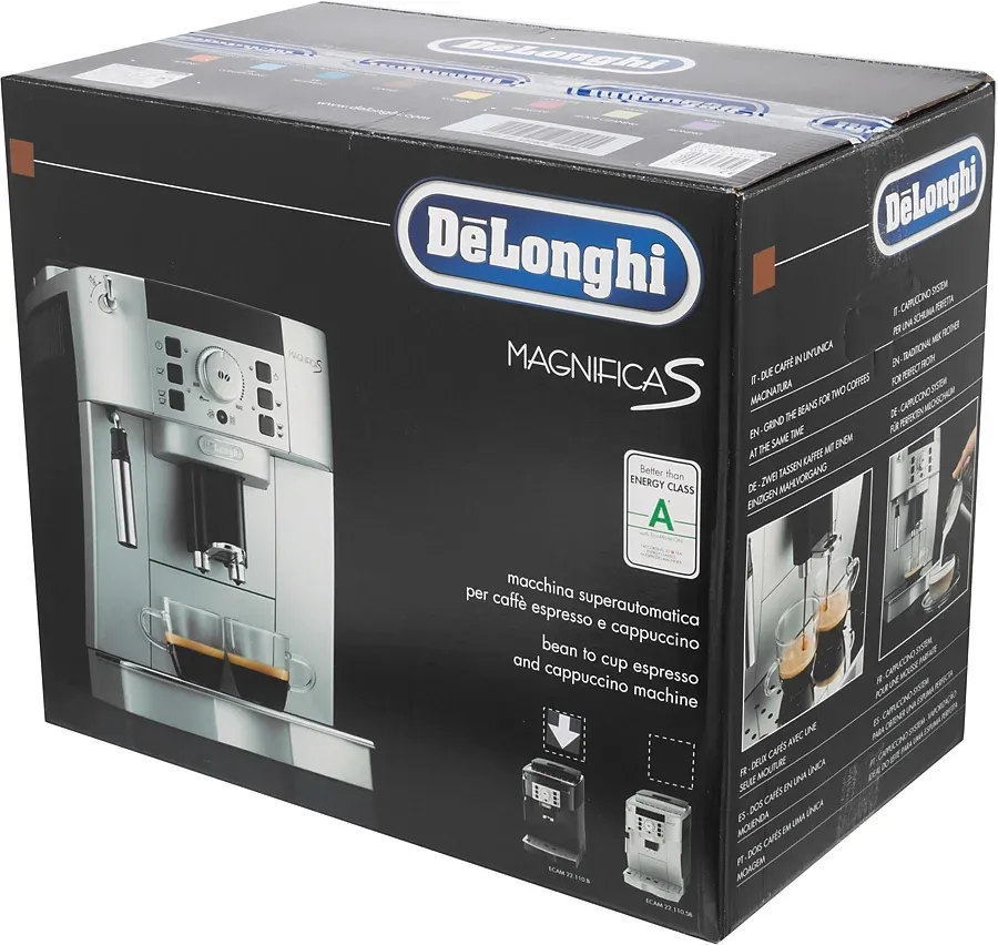 Кофемашины DELONGHI ECAM22.110.B - фото 1