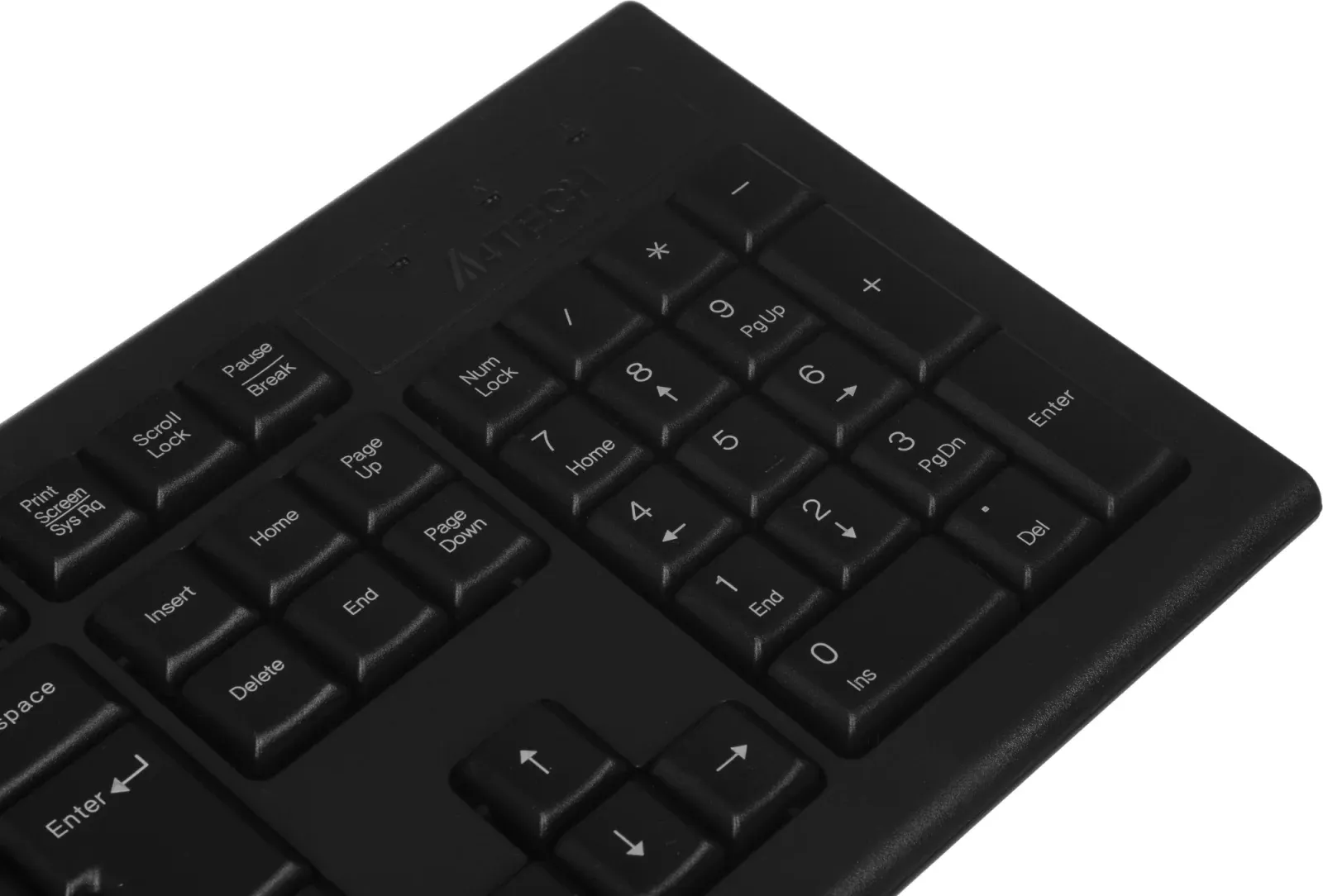 Клавиатура + мышь A4Tech 7100N клав:черный мышь:черный USB беспроводная - фото 4