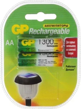 Аккумулятор GP 130AAHC AA 1300mAh 2шт - фото 6