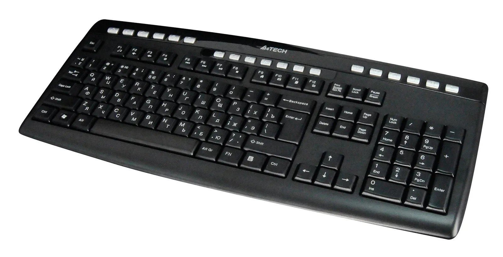 Клавиатура + мышь A4Tech 9200F клав:черный мышь:черный USB беспроводная Multimedia - фото 2