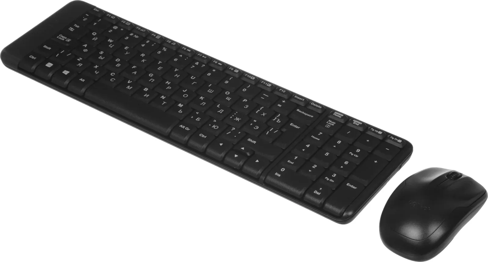 Комплекты клавиатура+мышь LOGITECH MK220 - фото 1