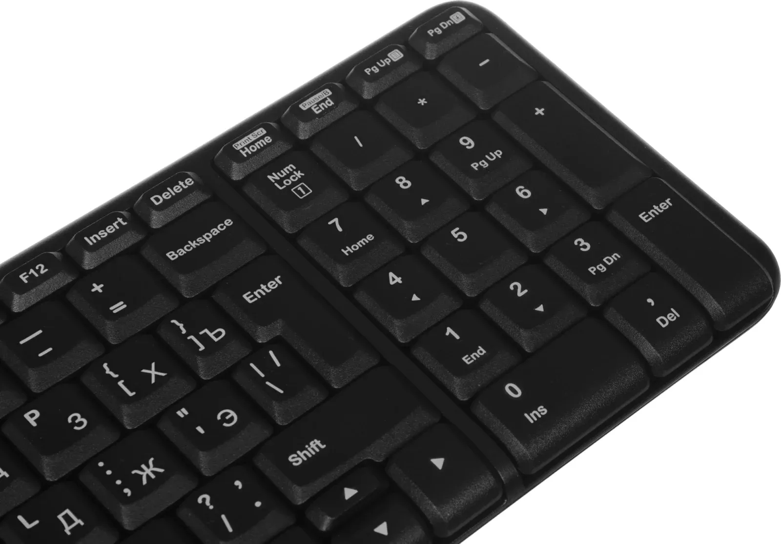 Клавиатура + мышь Logitech MK220 клав:черный мышь:черный USB беспроводная 920-003169 - фото 3