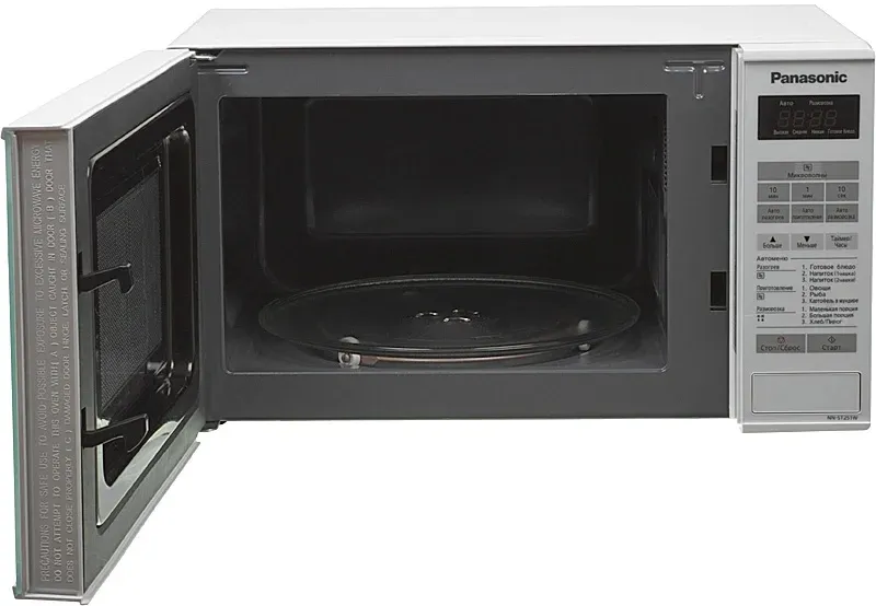 Микроволновая Печь Panasonic NN-ST251WZPE 20л. 800Вт белый, 20 л - фото 2