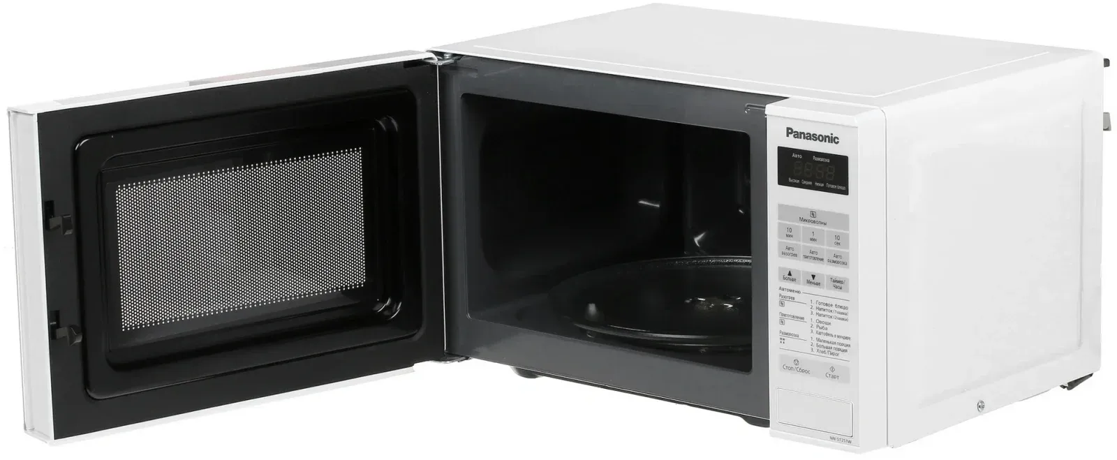 Микроволновая Печь Panasonic NN-ST251WZPE 20л. 800Вт белый, 20 л - фото 8