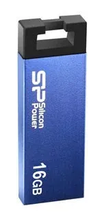 Флеш Диск Silicon Power 16Gb Touch 835 SP016GBUF2835V1B USB2.0 синий, 16 ГБ - фото 3