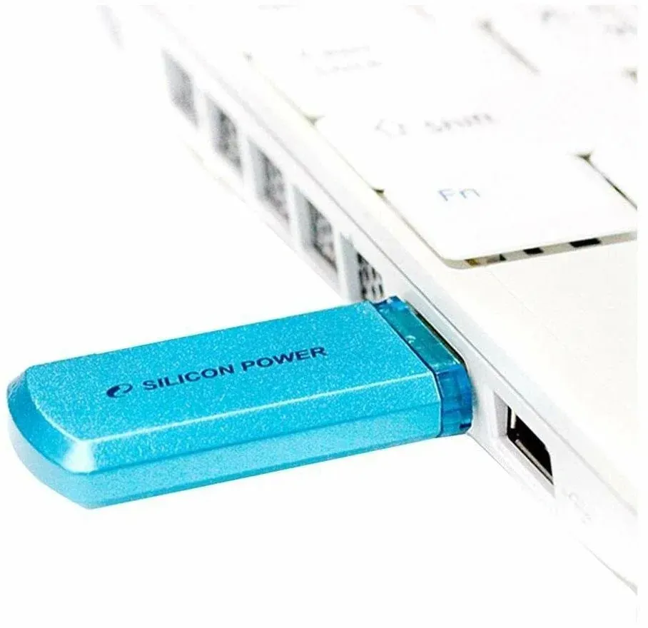 Флеш Диск Silicon Power 32Gb Helios 101 SP032GBUF2101V1B USB2.0 синий, 32 ГБ - фото 8