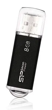 Флеш Диск Silicon Power 8Gb Ultima II-I Series SP008GBUF2M01V1K USB2.0 черный, 8 ГБ - фото 2