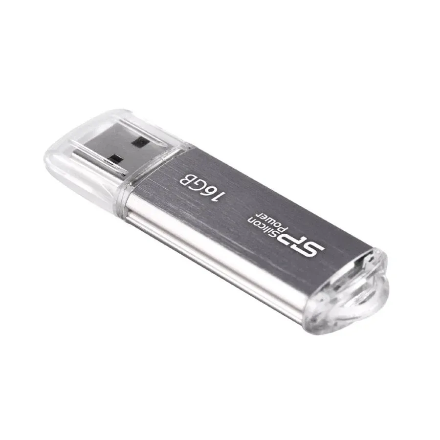 Флеш Диск Silicon Power 16Gb Ultima II-I Series SP016GBUF2M01V1S USB2.0 серебристый, 16 ГБ - фото 6