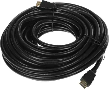 Кабель аудио-видео HDMI m/HDMI m 15м. черный - фото 6