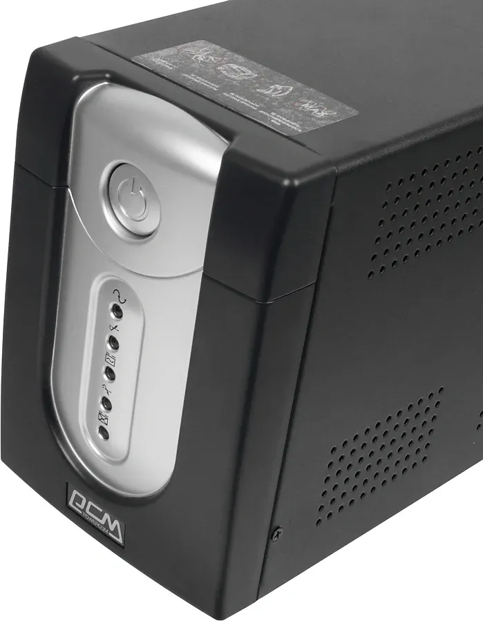 Источник бесперебойного питания Powercom Imperial IMP-1025AP 615Вт 1025ВА черный - фото 4