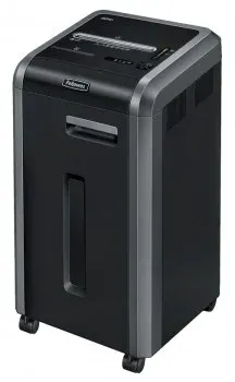 Шредер Fellowes PowerShred 225Ci секр.P-4 фрагменты 24лист. 60лтр. скрепки скобы пл.карты CD - фото 2