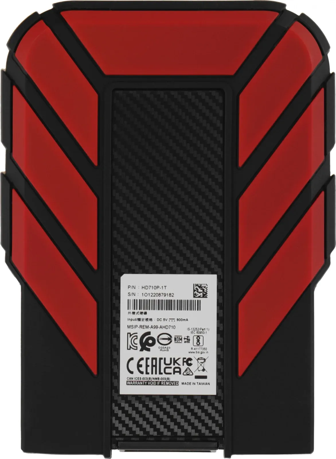USB A-DATA HD710Pro красный - фото 2