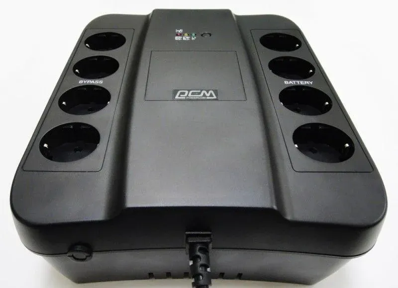 Источник бесперебойного питания Powercom Spider SPD-650U 390Вт 650ВА черный - фото 3