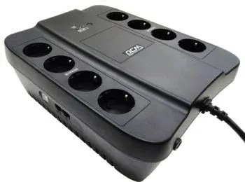 Источник бесперебойного питания Powercom Spider SPD-650U 390Вт 650ВА черный - фото 5