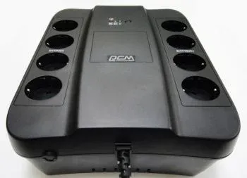 Источник бесперебойного питания Powercom Spider SPD-650U 390Вт 650ВА черный - фото 6