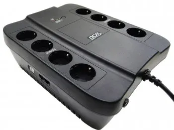 Источник бесперебойного питания Powercom Spider SPD-850U 510Вт 850ВА черный - фото 3