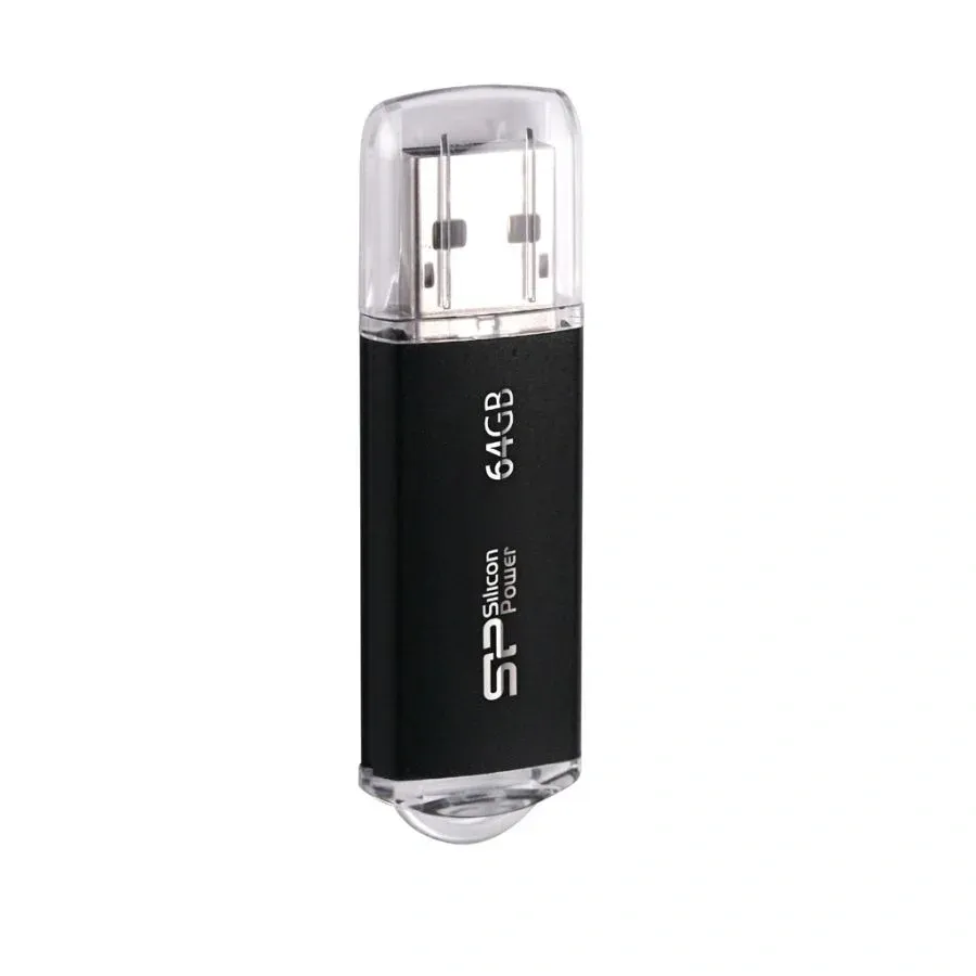 Флеш Диск Silicon Power 64Gb Ultima II-I Series SP064GBUF2M01V1K USB2.0 черный, 64 ГБ - фото 2