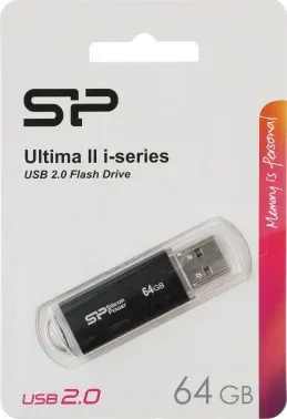 Флеш Диск Silicon Power 64Gb Ultima II-I Series SP064GBUF2M01V1K USB2.0 черный, 64 ГБ - фото 8