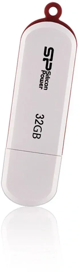 Флеш Диск Silicon Power 32Gb LuxMini 320 SP032GBUF2320V1W USB2.0 белый, 32 ГБ - фото 6