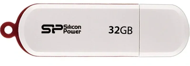 Флеш Диск Silicon Power 32Gb LuxMini 320 SP032GBUF2320V1W USB2.0 белый, 32 ГБ - фото 7