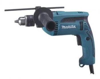 Дрель ударная Makita HP1640K 680Вт патрон:кулачковый реверс кейс в комплекте - фото 2