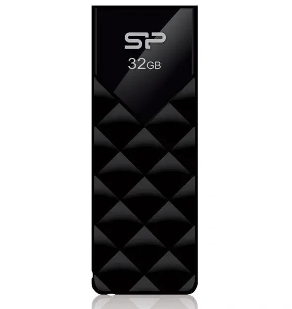 Флеш Диск Silicon Power 32Gb Ultima U03 SP032GBUF2U03V1K USB2.0 черный, 32 ГБ - фото 2