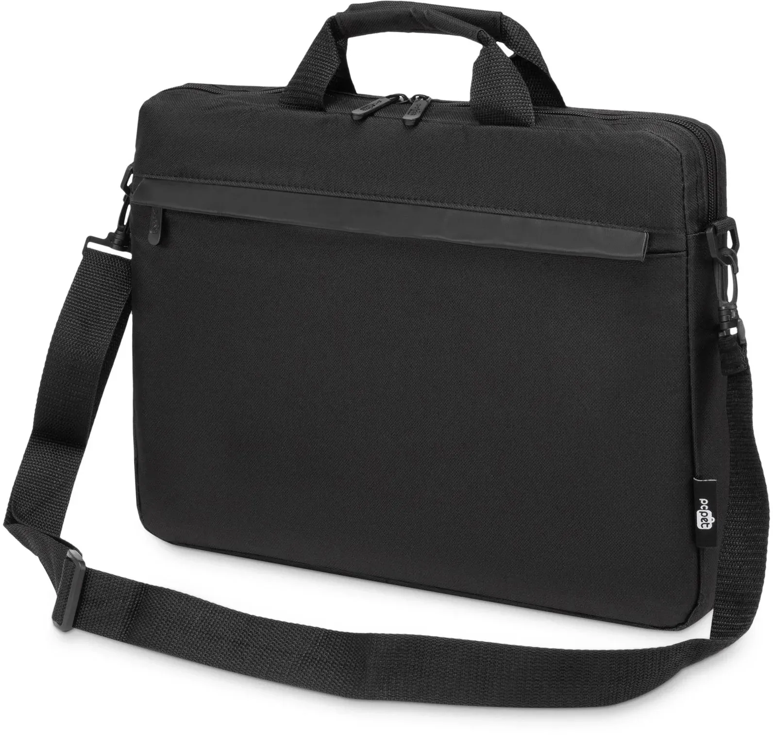 Сумка для ноутбука 15.6 PC Pet HQ Classic черный полиэстер PCP-1002BK - фото 2
