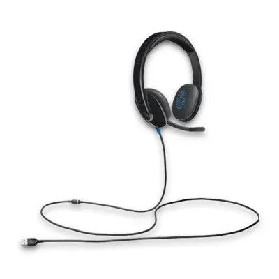 Гарнитуры наушники с микрофоном LOGITECH H540 черный - фото 4