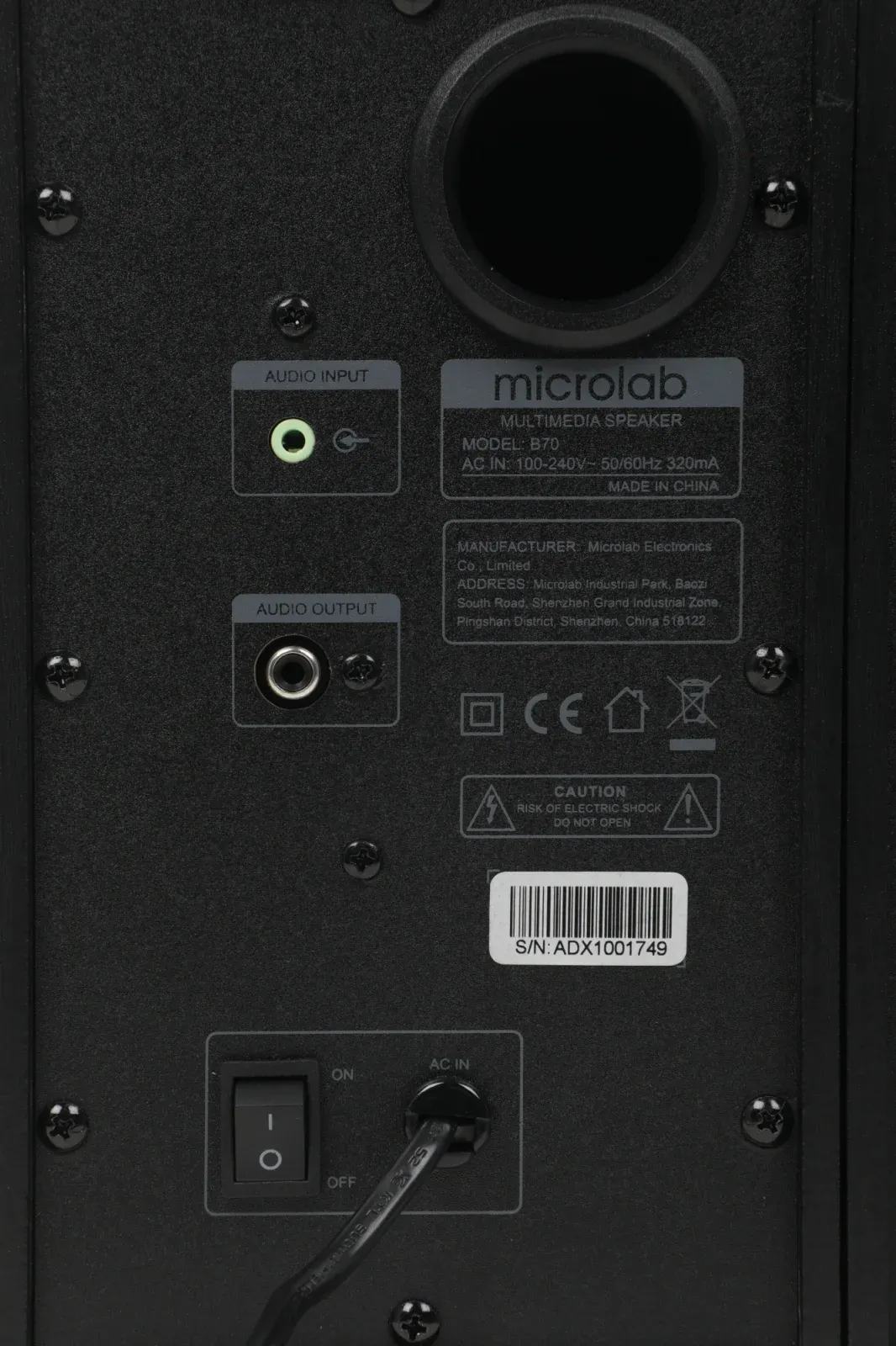 Колонки Microlab B70 2.0 черный 20Вт - фото 5