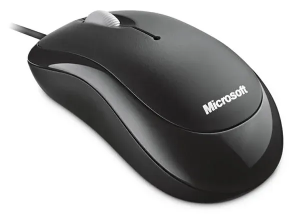 Мышь Microsoft Basic For Bsnss черный оптическая 1000dpi USB 2but 4YH-00007 - фото 2