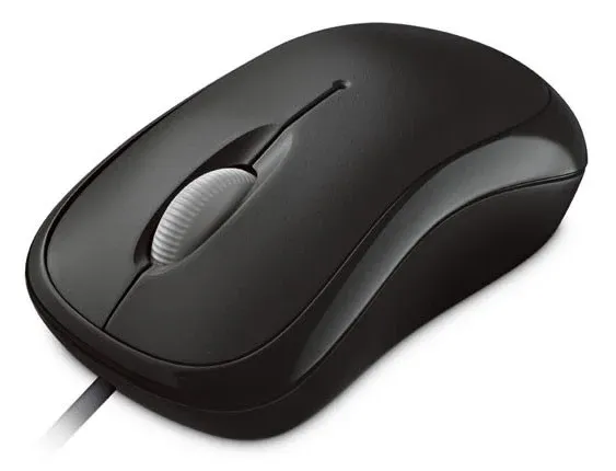 Мышь Microsoft Basic For Bsnss черный оптическая 1000dpi USB 2but 4YH-00007 - фото 3
