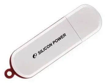 Флеш Диск Silicon Power 64Gb LuxMini 320 SP064GBUF2320V1W USB2.0 белый, 64 ГБ - фото 4