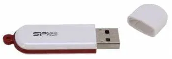Флеш Диск Silicon Power 64Gb LuxMini 320 SP064GBUF2320V1W USB2.0 белый, 64 ГБ - фото 6