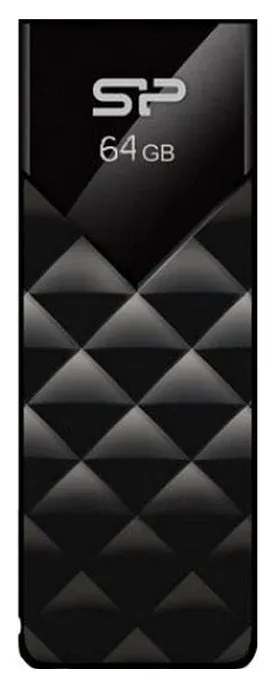 Флеш Диск Silicon Power 64Gb Ultima U03 SP064GBUF2U03V1K USB2.0 черный, 64 ГБ - фото 2
