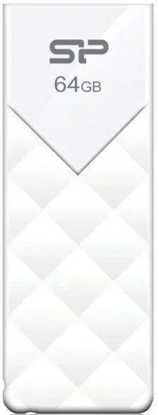Флеш Диск Silicon Power 64Gb Ultima U03 SP064GBUF2U03V1W USB2.0 белый, 64 ГБ - фото 1