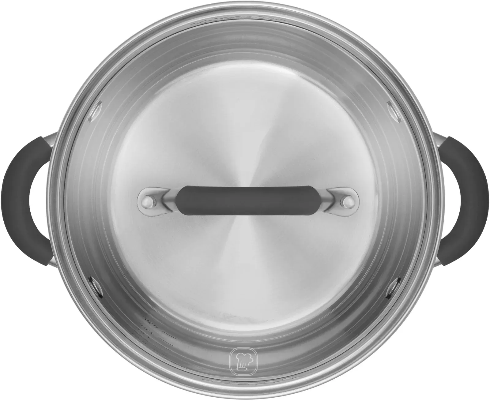 Кастрюля Rondell Flamme RDS-024 3.2л. d=20см с крышкой стальной, 3.2 л - фото 7