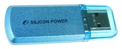 Флеш Диск Silicon Power 64Gb Helios 101 SP064GBUF2101V1B USB2.0 синий, 64 ГБ - фото 2