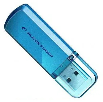 Флеш Диск Silicon Power 64Gb Helios 101 SP064GBUF2101V1B USB2.0 синий, 64 ГБ - фото 3